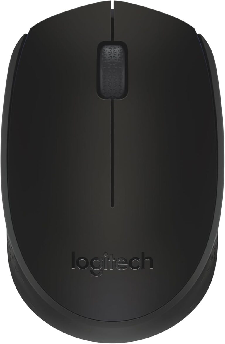 Logitech M170 – Ratón Inalámbrico Compacto con Conectividad de 2.4 GHz y Diseño Ambidiestro