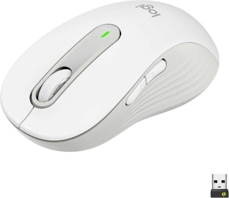 Mouse Inalámbrico Ergonómico Logitech Signature M650 Tamaño Normal (Full Size)