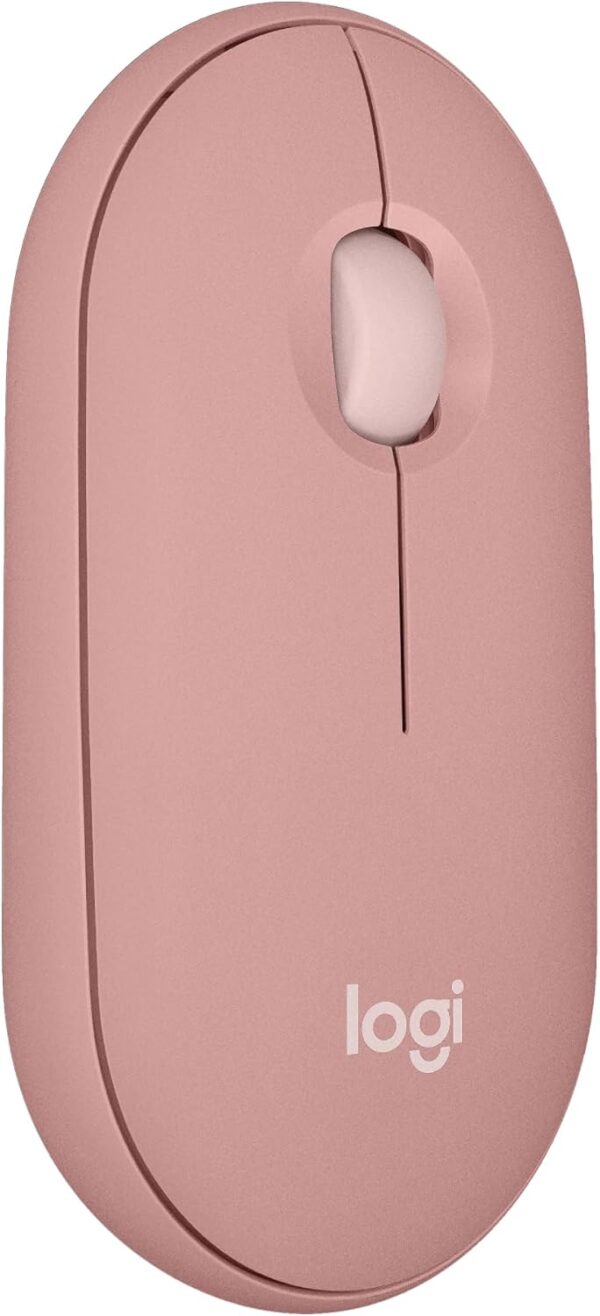 Mouse Inalámbrico Logitech M350S - Pebble Mouse 2 - Delgado y compacto