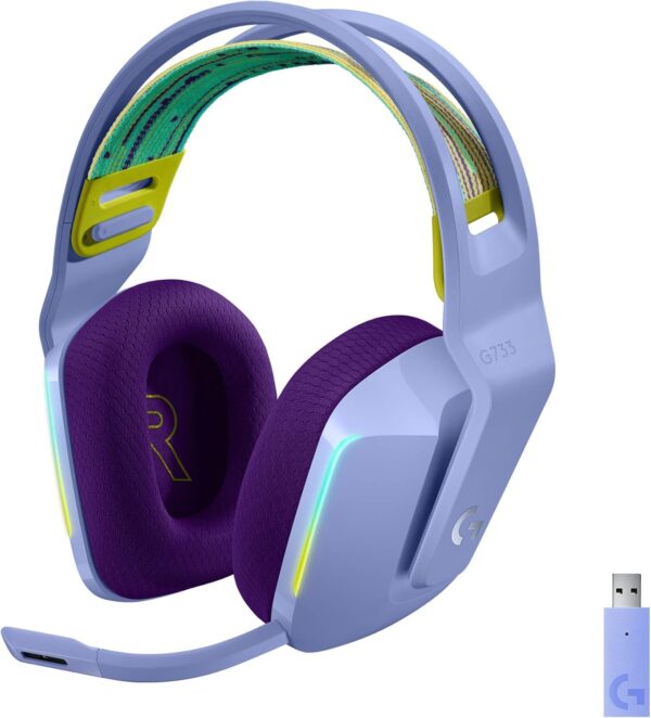 Audífonos Gaming Inalámbricos Logitech G733 - RGB - 2.4Ghz