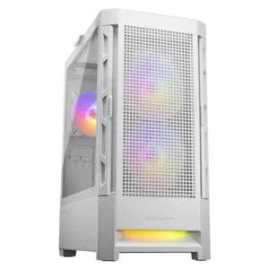 Cougar Duoface RGB – Gabinete Mid-Tower E-ATX con Paneles Frontales Intercambiables, 3 Ventiladores ARGB y Vidrio Templado