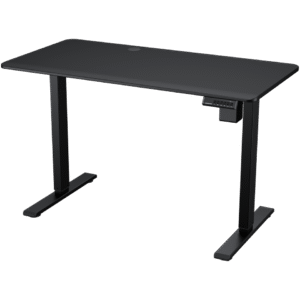 Escritorio Cougar ROYAL MOSSA 120 - Altura ajustable - Motor Electrico - 150cm de ancho - Negro