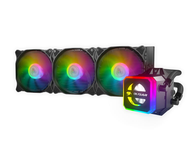 Refrigeración Liquida COUGAR HELOR - RGB - Negro