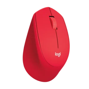 Logitech M280 – Ratón Inalámbrico Ergonómico con Diseño Contorneado y Batería de Larga Duración - ROJO