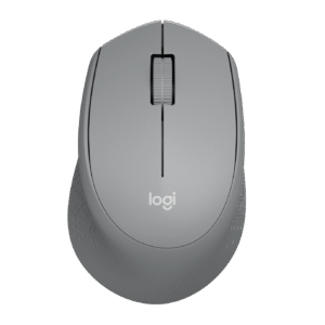 Logitech M280 – Ratón Inalámbrico Ergonómico con Diseño Contorneado y Batería de Larga Duración - Color Gris