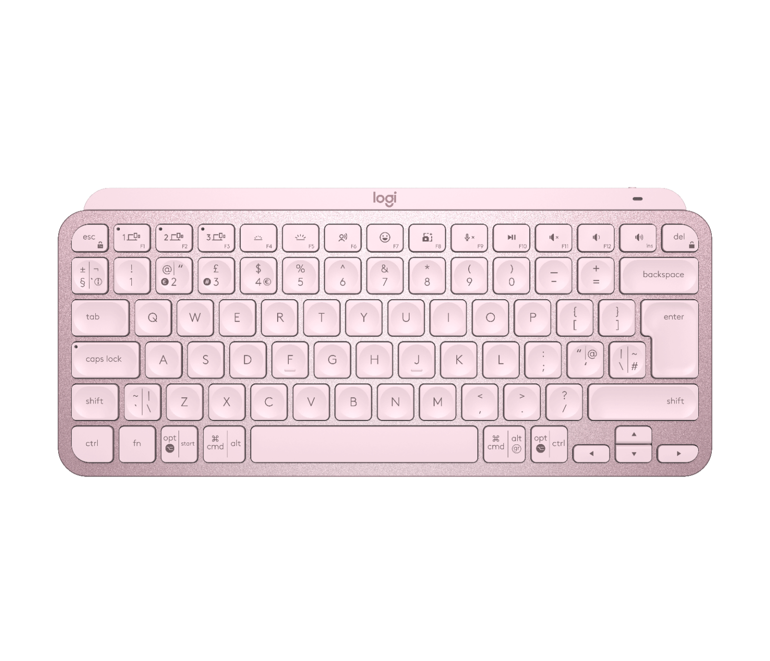 Teclado Inalámbrico LOGITECH MX KEYS MINI - Teclado Bluetooth - Iluminado - Membrana (Tijera)