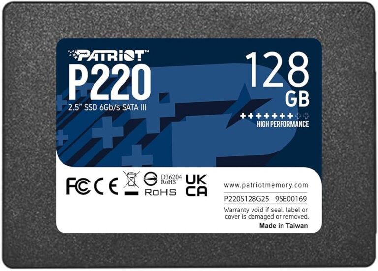 Almacenamiento SSD PATRIOT P220 - 2.5" Pulgadas