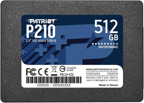 Almacenamiento SSD PATRIOT P210