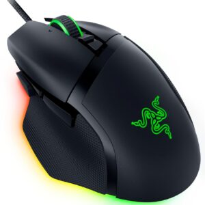Mouse Gaming Razer Basilisk V3 | Sensor Óptico Focus+ de 26,000 DPI | Rueda de Desplazamiento Inteligente HyperScroll | 11 Botones Programables | Iluminación RGB Chroma