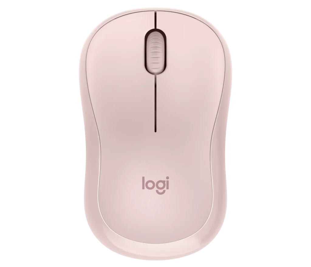 Logitech M240 – Ratón Inalámbrico Ergonómico para Oficina y Uso Cotidiano - Rosado