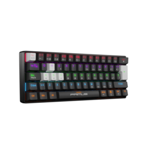 Teclado Mecánico Gaming Primus BALLISTA61T: 60%, RGB, Switches Outemu, Anti-Ghosting - Color Negro