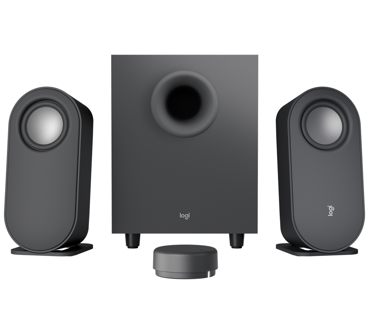 Logitech Z407 – Bocina Inalámbrica Bluetooth 2.1 de 80W en Acabado Gris