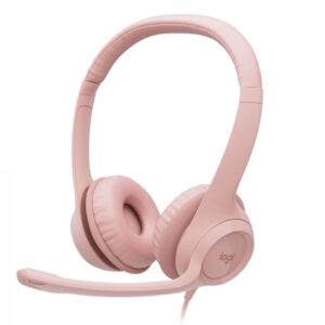 Auriculares USB Logitech H390 – Headset Stereo con Micrófono con Cancelación de Ruido, Controles en Línea, Diadema Ajustable, Conector USB-A