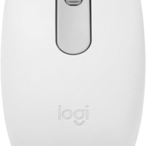 Mouse inalámbrico Logitech M196 – Óptico 1000 DPI, USB Nano receptor 2.4 GHz, 3 botones, 12 meses de batería - Blanco