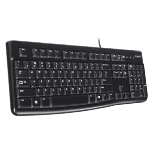 Teclado Logitech K120 - Teclado - USB - inglés - negro
