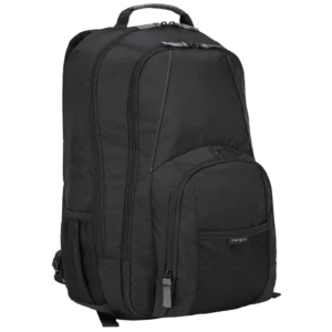 Targus Groove 17″ Backpack CVR617LP-71 | Nylon 840D Resistente | Compartimento Acolchado para Laptop de 17″ | Múltiples Bolsillos de Accesorios | Negro