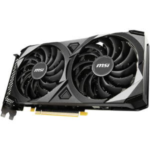Tarjeta de vídeo MSI NVIDIA GeForce RTX 3060 VENTUS 2X 12G OC – 12 GB GDDR6, Dual-Fan TORX, 1807 MHz Boost