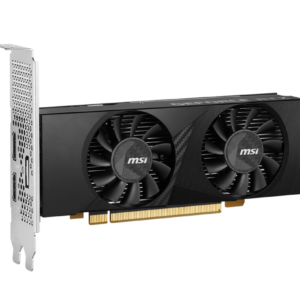 Tarjeta de vídeo MSI NVIDIA GeForce RTX 3050 LP 6G OC – 6 GB GDDR6, Diseño Low Profile
