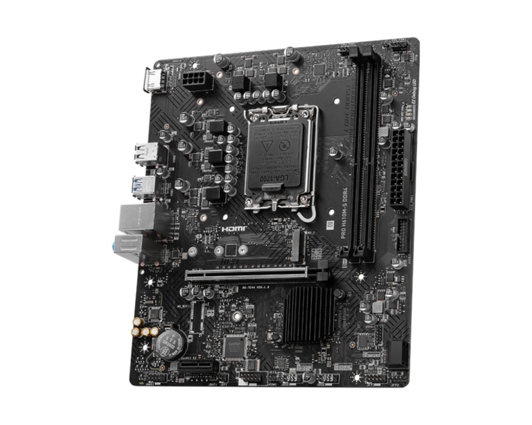 Tarjeta madre MSI PRO H610M-G DDR5 Intel  LGA1700 Micro-ATX