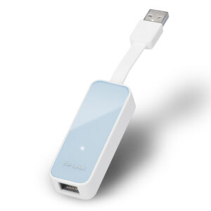 Adaptador Ethernet USB TP-Link UE200 – USB 2.0 a 100 Mbps RJ45, Diseño Compacto Plegable, Plug & Play, Windows/macOS/Linux