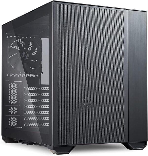 Gabinete Lian Li O11 Air Mini – ATX Compacto con Alto Flujo de Aire, Incluye 3 Ventiladores