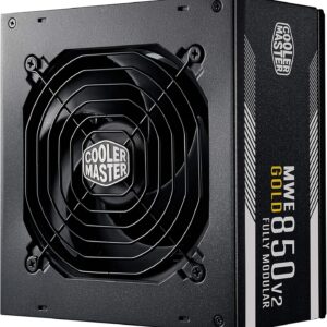 Fuente de poder Cooler Master MWE Gold  V2  ATX 3.0 – 80 PLUS Gold, Full Modular, PCIe 5.0 Ready - 850w