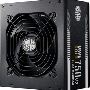 Fuente de poder Cooler Master MWE Gold  V2  ATX 3.0 – 80 PLUS Gold, Full Modular, PCIe 5.0 Ready