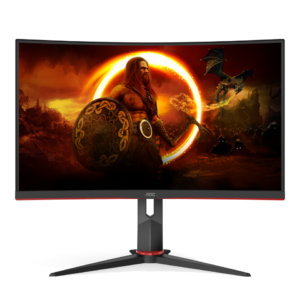 Monitor Gaming AOC C24G2 24" Curvo (1500R) VA Full HD 144 Hz 1 ms FreeSync HDMI DP VESA