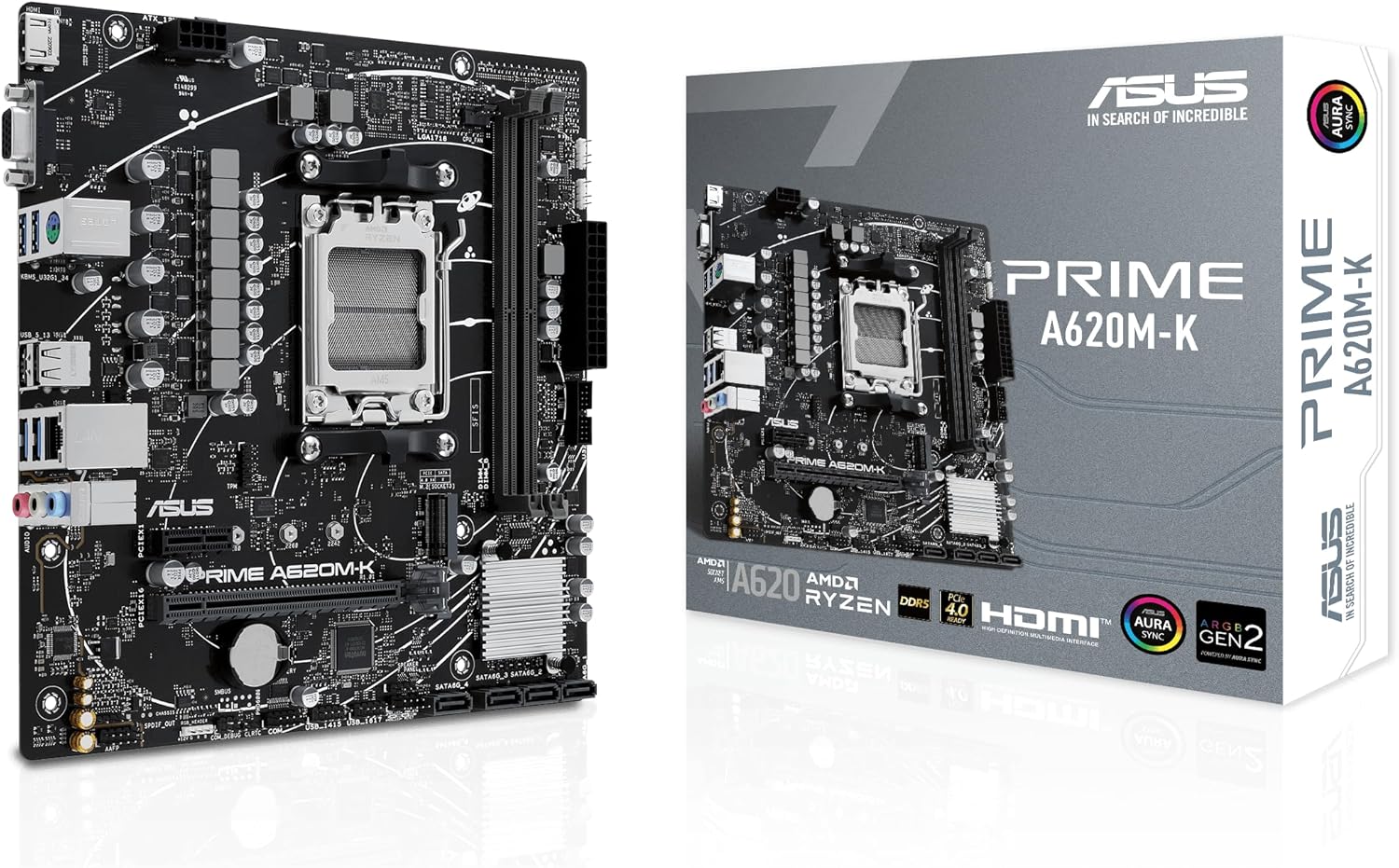 ASUS Prime A620M-K _ DDR5