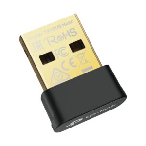 Adaptador USB Wi-Fi 6 y Bluetooth 5.3 Nano TP-Link Archer TX10UB – AX900 Dual-Band (600 Mbps @ 5 GHz + 287 Mbps @ 2.4 GHz), WPA3, Windows 11/10