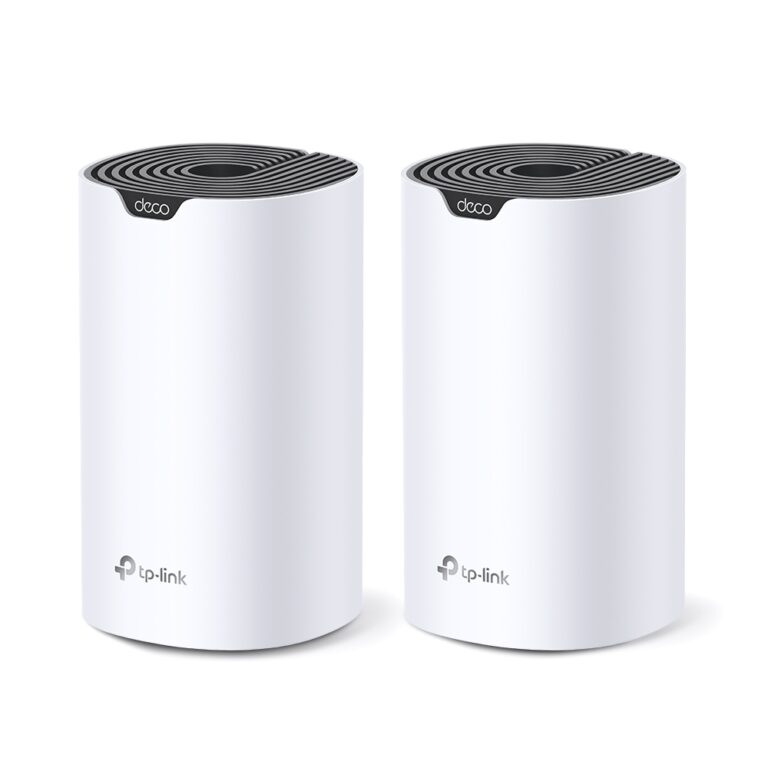 Sistema TP-Link Wi-Fi Mesh Deco S7 AC1900 – 600 Mbps (2.4 GHz) + 1300 Mbps (5 GHz), 3×3 MU-MIMO, Conecta 100+ Dispositivos, 3 Puertos Gigabit, Control Parental, Modos Router/AP, App Deco