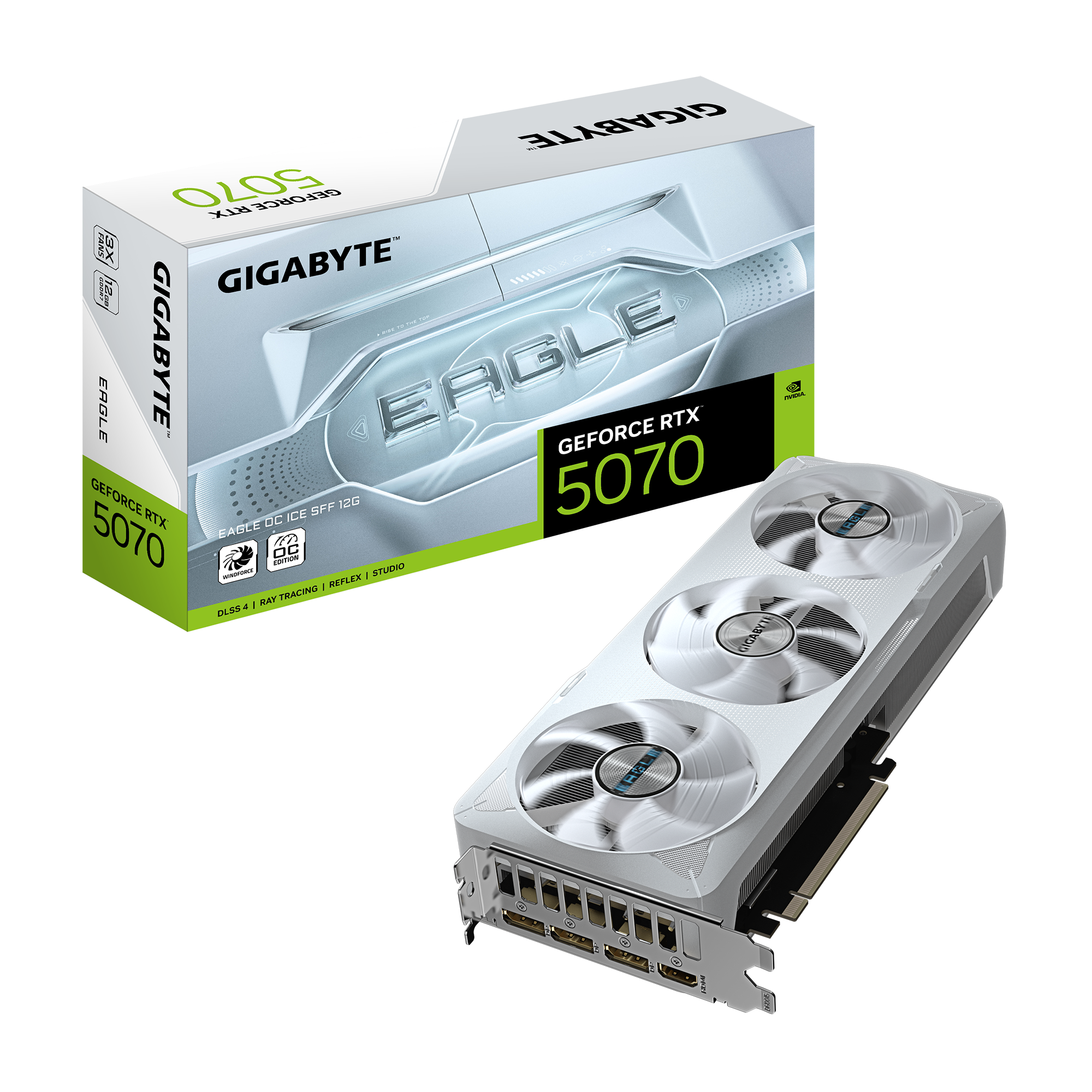 GeForce RTX™ 5070 EAGLE OC ICE SFF 12G-01