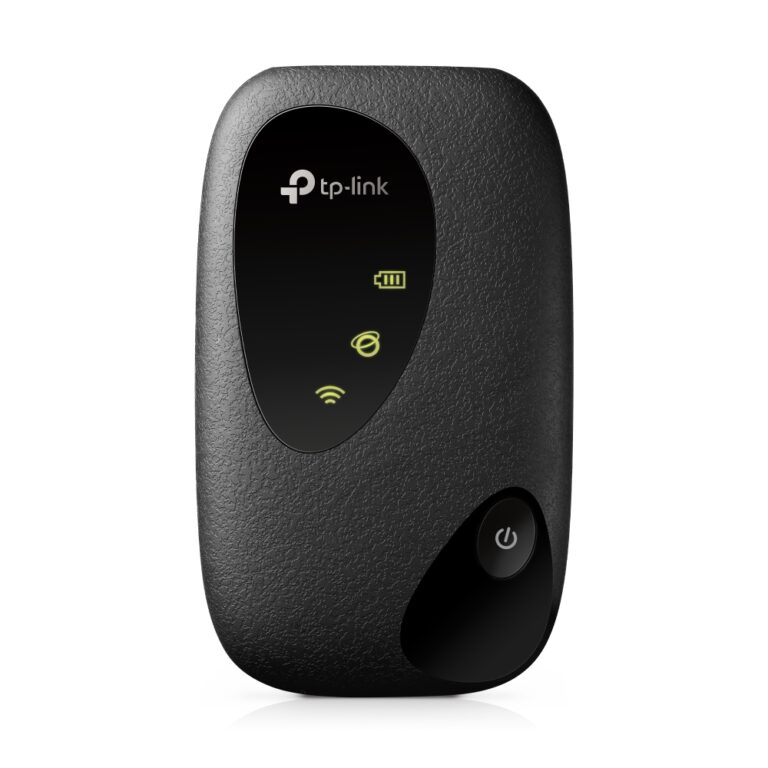 Router Wi-Fi Móvil 4G LTE TP-Link M7000 – Mi-Fi Portable 300 Mbps, Batería 2000 mAh (8 h), Hasta 10 Dispositivos, FDD/TDD-LTE, 2.4 GHz - Banda Única 2.4 GHz - N300
