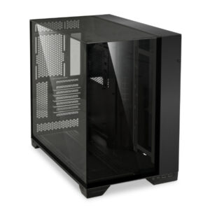 Gabinete Lian Li O11 Vision – ATX con Paneles Panorámicos de Vidrio, sin Ventiladores Incluidos - Negro