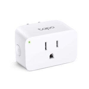 Enchufe Inteligente Wi-Fi Tapo P105 – Control Remoto, Temporizador y Programación, Función “Away”, Compatibilidad Alexa/Google, 16 A/3680 W, 2.4 GHz