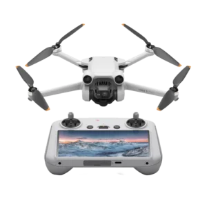 DJI Mini 3 + Control Remoto DJI RC | Drone 4K 30 fps, Sensor 1/1.3″ CMOS, 38 min Vuelo, Transmisión O3+
