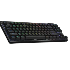Teclado Gaming Inalámbrico Logitech G PRO X TKL LIGHTSPEED Color Negro – Tenkeyless, Switches GX Brown Lineales, RGB LIGHTSYNC, Game Mode Lock, Multimedia y 50 h Batería