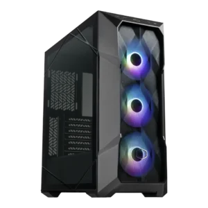 Gabinete Cooler Master TD500 Mesh V2– Incluye 3 ventiladores ARGB CF120, FineMesh - Negro