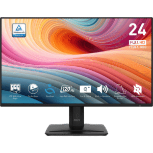 Monitor MSI PRO MP242A-E2 – 23,8″ FHD 120 Hz, IPS, Adaptive-Sync y altavoces integrados