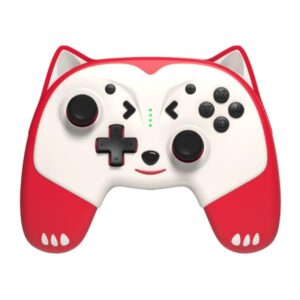 Game Pad Eagle Warrior EG09B, Wireless Bluetooth, Compatible con Nintendo Switch, Botones Programables, RGB