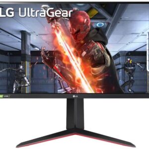 Monitor Gaming IPS 27″ LG UltraGear 27GN65R-B — FHD 144 Hz • 1 ms GtG • FreeSync Premium & G-SYNC Compatible • HDR10 • sRGB 99 % • 300 cd/m² • DP 1.4 / HDMI • Soporte Ajustable