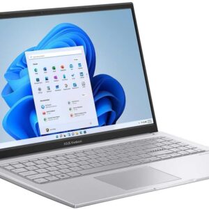 Laptop ASUS VivoBook 15.6″ F1504VAP – Intel Core i5‑120U, 8 GB RAM, 512 GB SSD, Windows 11 Home, Teclado Inglés, Color Plateado