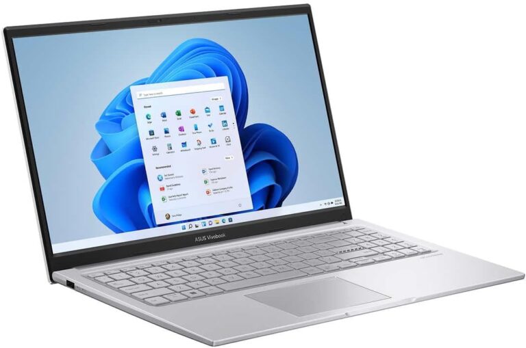 Laptop ASUS VivoBook 15.6″ F1504VAP – Intel Core i5‑120U, 8 GB RAM, 512 GB SSD, Windows 11 Home, Teclado Inglés, Color Plateado