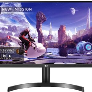 MONITOR 27" LG 27QN600-B QHD 2560x1440 75 HZ HDMI PLANO SLIM 719192637528