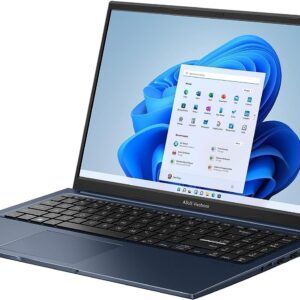 Laptop ASUS VivoBook 15 F1504 – 15.6″ FHD, Intel Core i5-1235U, 8 GB RAM, 256 GB SSD, Windows 11, Inglés, Azul