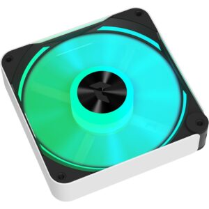 Ventilador APNX FP2 120 mm PWM ARGB – Marco de Acero 30 mm, Hoja Reversible, Alta Presión, Blanco o Negro