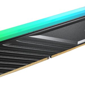 Memoria RAM PC DDR5 XPG Lancer Blade RGB 8 GB – 5600 MT/s (CL30) – RGB Personalizable – Perfil Bajo – XMP 3.0 & AMD EXPO - Negro