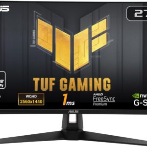 Monitor ASUS TUF Gaming VG27AQ3A | 27” IPS | 180 Hz | 1 ms | QHD | ELMB Sync | FreeSync/G-SYNC Compatible | HDMI/DP