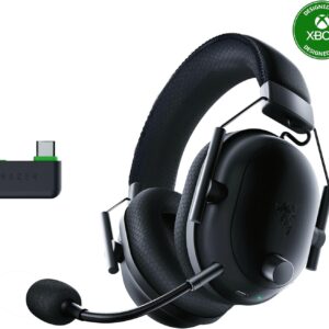 Gaming Headset Razer BlackShark V2 Pro Xbox – RZ04-04530300-R3U1 – Inalámbrico 2.4 GHz HyperSpeed / Bluetooth 5.2 / USB-C – Drivers TriForce Titanium 50 mm – THX Spatial Audio – 70 h Batería