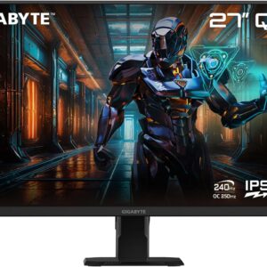 Monitor plano Gigabyte GS27Q-X – 27″ 2560×1440 QHD 240 Hz OC, IPS SuperSpeed, 1 ms, HDR Ready y 110 % sRGB